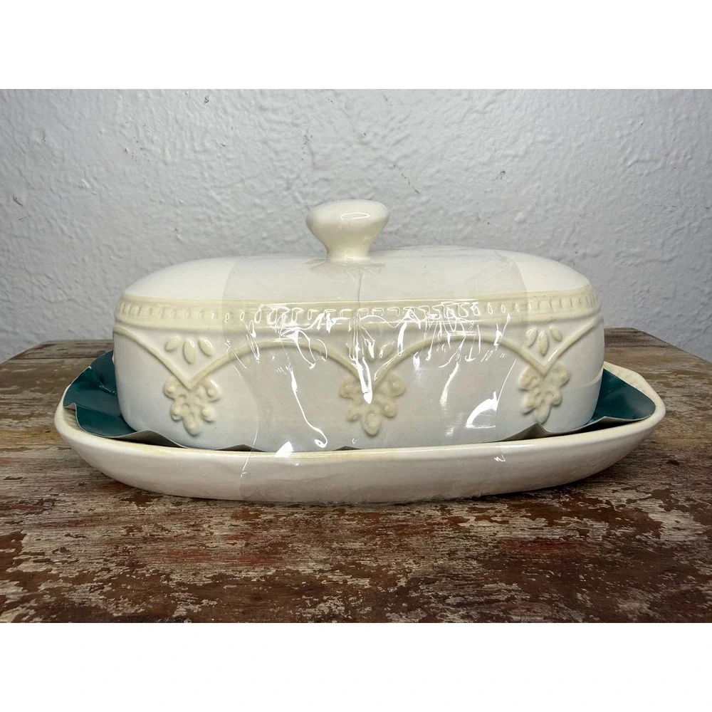 The Pioneer Woman Farmhouse Lace Kitchen Servware Set NEW